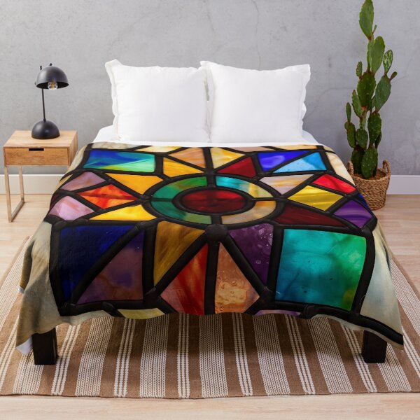 Item preview, Modern Colorful Stained Glass Texture (image size 7840x11680) designed and sold by Digital-Davinci.
