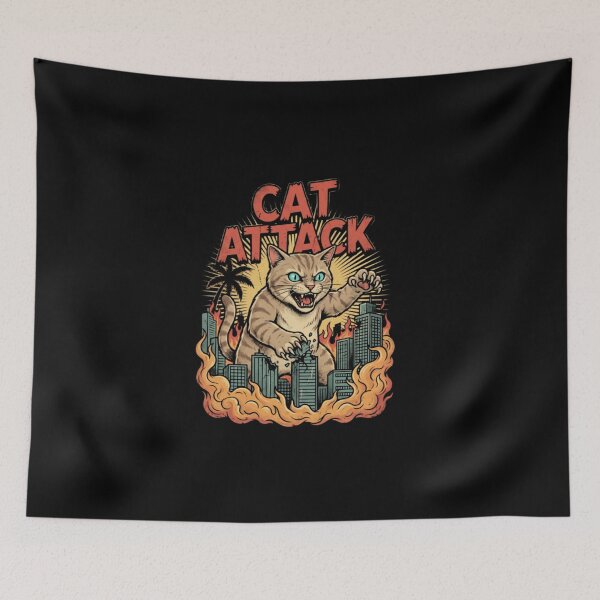 Item preview, Cat Attack designed and sold by lisavasquez.