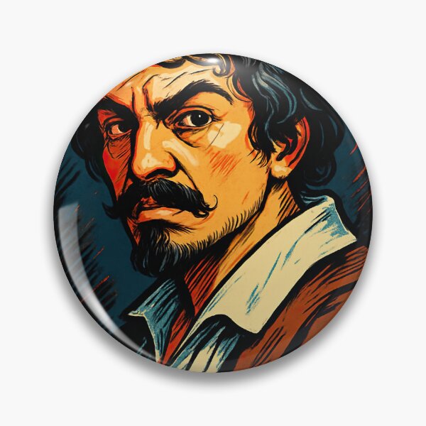Item preview, Caravaggio, portrait | Comics stylCartoone -  designed and sold by ComicsFactory.