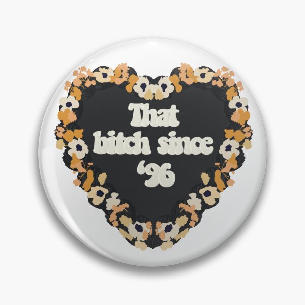 Item preview, That Bitch Since '96 Love Heart Birthday Cake designed and sold by FreeOrca.