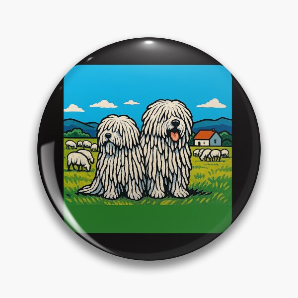 Item preview, The hungarian Komondor dogs designed and sold by Helios Be. Lavsh.