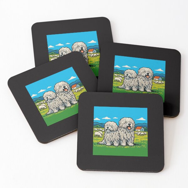 Item preview, The hungarian Komondor dogs designed and sold by Helios Be. Lavsh.