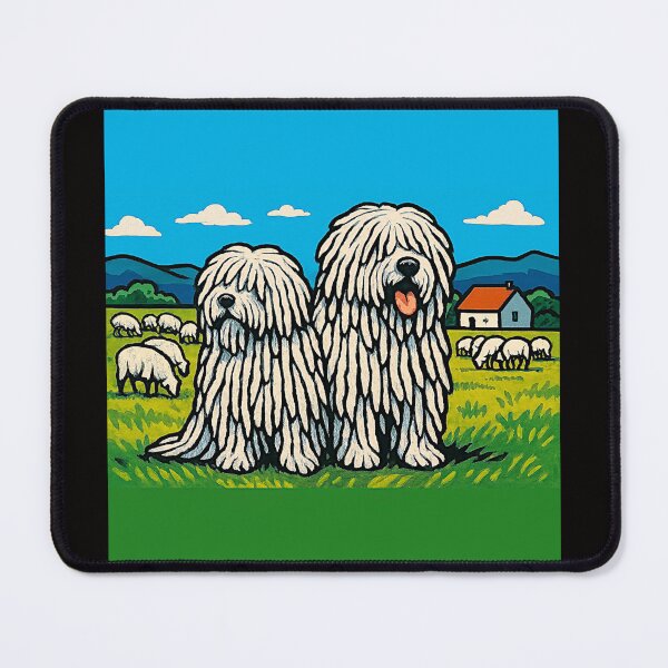 Item preview, The hungarian Komondor dogs designed and sold by Helios Be. Lavsh.