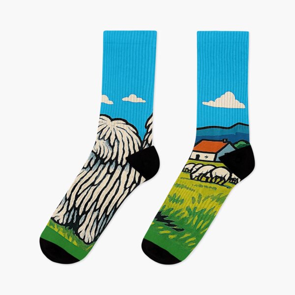 Item preview, The hungarian Komondor dogs designed and sold by Helios Be. Lavsh.