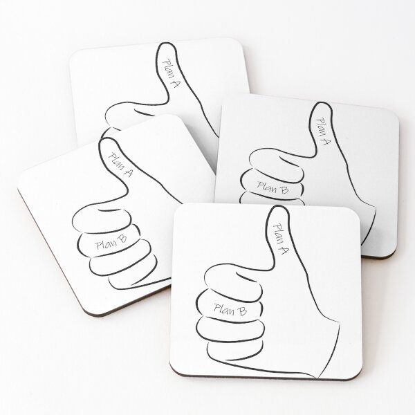Item preview, Thumbs up!  Works on any background color designed and sold by RDDStudio.