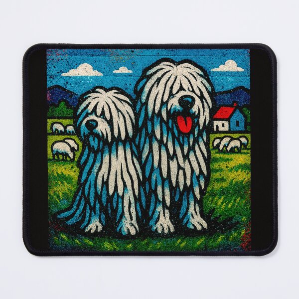 Item preview, The hungarian Komondor dogs#1 designed and sold by Helios Be. Lavsh.