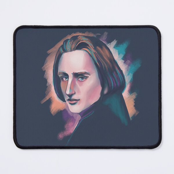 Item preview, Liszt Colorful Watercolor Portrait designed and sold by Stable-Camp-Rd.