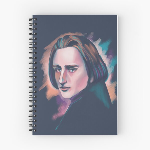 Item preview, Liszt Colorful Watercolor Portrait designed and sold by Stable-Camp-Rd.