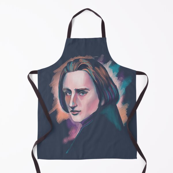 Item preview, Liszt Colorful Watercolor Portrait designed and sold by Stable-Camp-Rd.