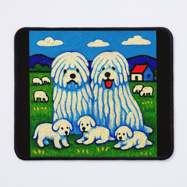 Item preview, The hungarian Komondor dogs#2 designed and sold by Helios Be. Lavsh.