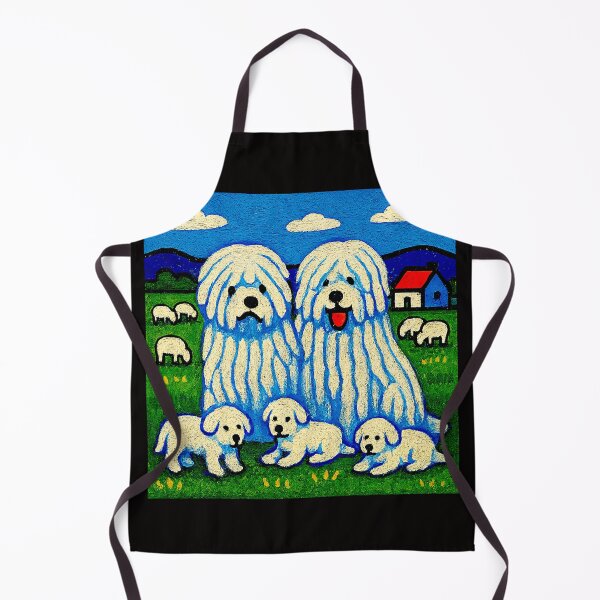 Item preview, The hungarian Komondor dogs#2 designed and sold by Helios Be. Lavsh.