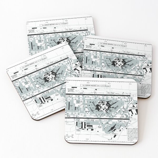 Item preview, HEATHROW AIRPORT MAP LHR designed and sold by KALEIDOSCOPE UK.