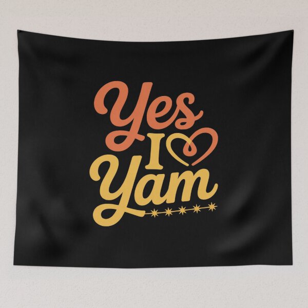 Item preview, Yes I Yam Couple's She Is My Sweet Potato Thanksgiving designed and sold by Dakarothill.
