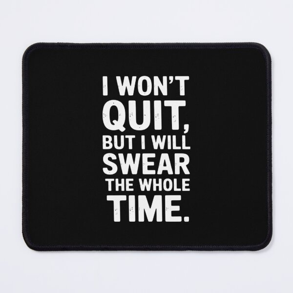 Item preview, Workout & Running - I Won't Quit designed and sold by Dakarothill.