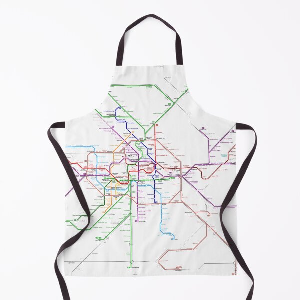 Item preview, BERLIN S BAHN Transport Map designed and sold by KALEIDOSCOPE UK.