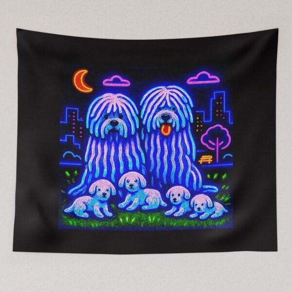 Item preview,  hungarian Komondor dogs#3 designed and sold by Helios Be. Lavsh.