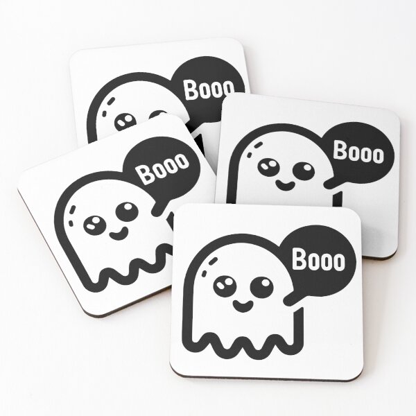 Item preview, Cute Ghost Who Thinks He’s Very Scary – Minimal Funny Design designed and sold by Fun-and-joy.