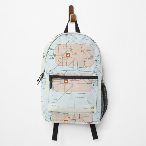 Item preview, BERLIN S BAHN ZONES TRAVEL MAP designed and sold by KALEIDOSCOPE UK.