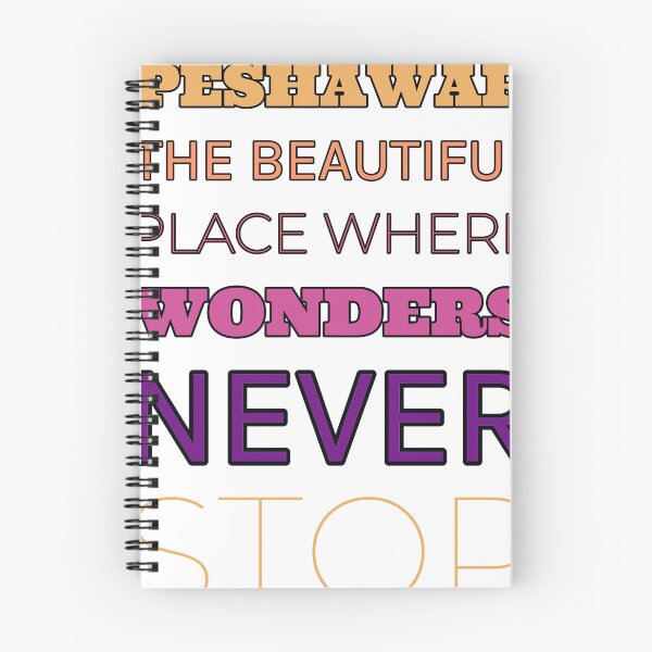 Item preview, Peshawar The Beautiful Place Where Wonders Never Stop designed and sold by TheIconSmith.