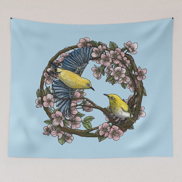 Item preview, Mejiro And Cherries designed and sold by Art by Veya.
