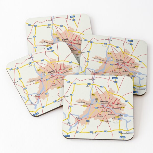 Item preview, CENTRAL BERLIN TRAVEL MAP designed and sold by KALEIDOSCOPE UK.