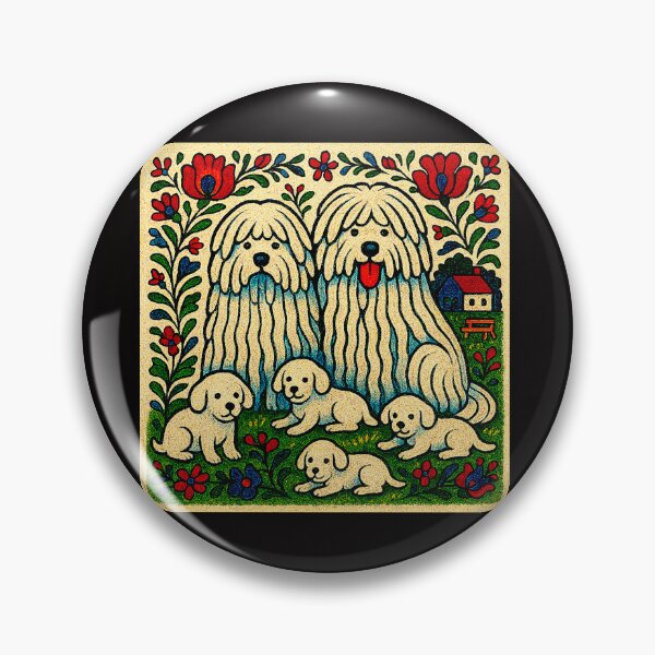 Item preview, hungarian Komondor dogs#4 designed and sold by Helios Be. Lavsh.