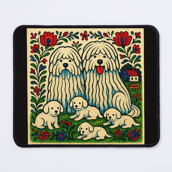 Item preview, hungarian Komondor dogs#4 designed and sold by Helios Be. Lavsh.