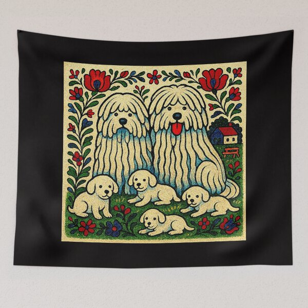 Item preview, hungarian Komondor dogs#4 designed and sold by Helios Be. Lavsh.