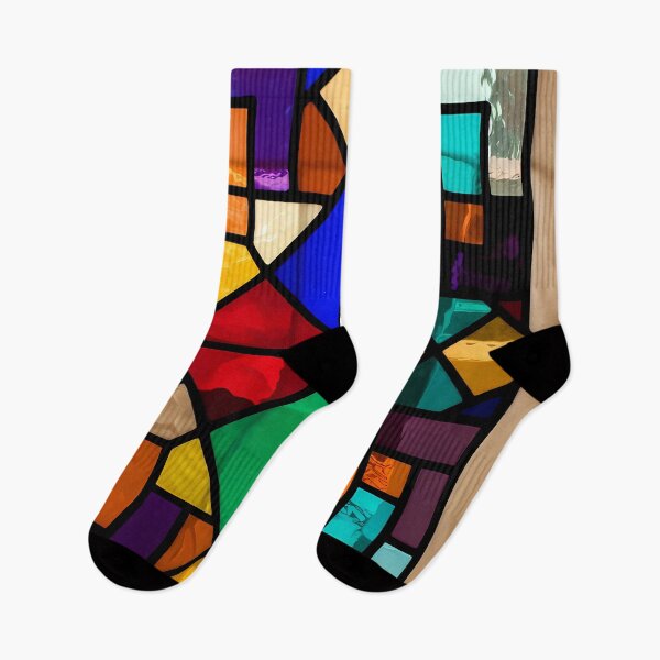 Item preview, Modern Colorful Stained Glass Texture (image size 7840x11680) designed and sold by Digital-Davinci.