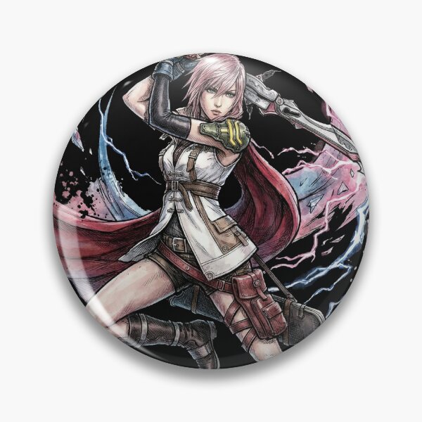 Item preview, Lightning FF13 Final Fantasy XIII - Gunblade l'Cie Soldier Fan Art designed and sold by Senpaiwaves.