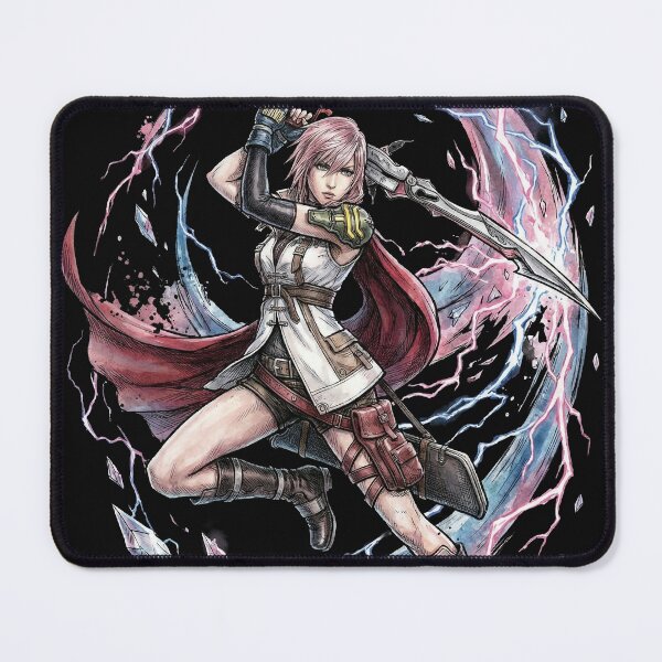 Item preview, Lightning FF13 Final Fantasy XIII - Gunblade l'Cie Soldier Fan Art designed and sold by Senpaiwaves.