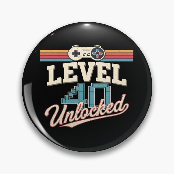 Artikelvorschau, Level 40 freigeschaltet: Videospiel-Controller für Geburtstagskind entworfen und verkauft von joyouartArt.
