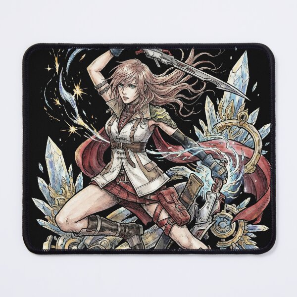 Item preview, Lightning FF13 Final Fantasy XIII - Gunblade l'Cie Soldier Fan Art designed and sold by Senpaiwaves.