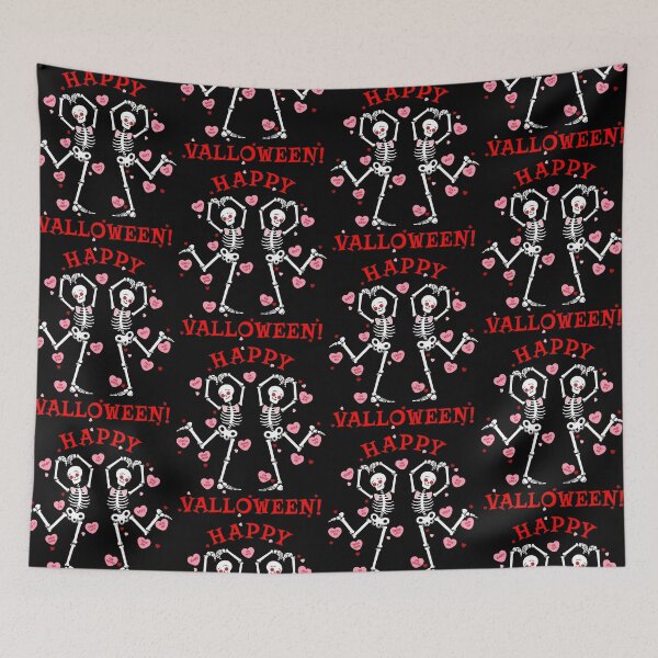 Item preview, Happy Valloween Skeleton Dancing Halloween Valentines Day designed and sold by jakaun.