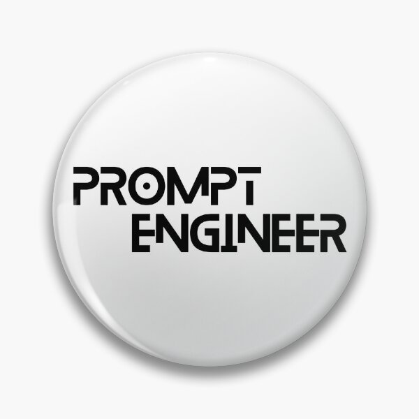 Item preview, Prompt engineer minimalist quote design designed and sold by Artycom.