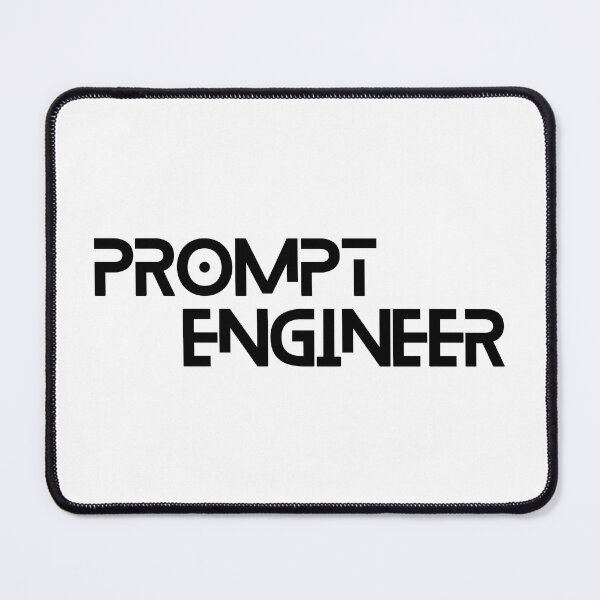 Item preview, Prompt engineer minimalist quote design designed and sold by Artycom.
