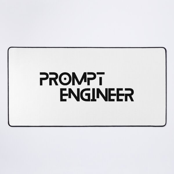 Item preview, Prompt engineer minimalist quote design designed and sold by Artycom.