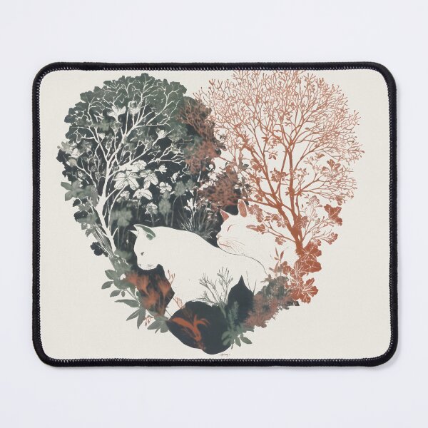 Item preview, Cats United in Nature designed and sold by PawJoyParents.