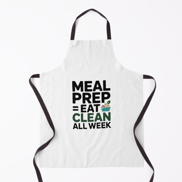 Item preview, Meal Prep = Eat Clean All Week – Healthy Lifestyle Fitness designed and sold by Vintage Shapes.