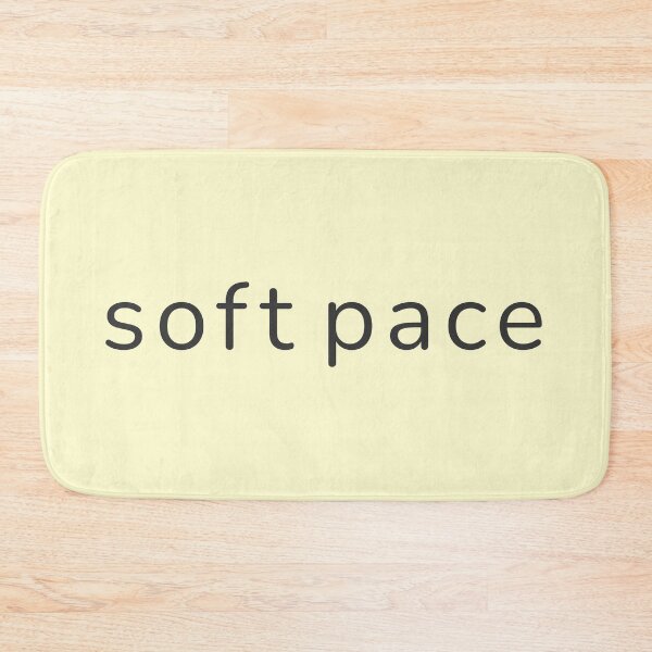 Item preview, soft pace Minimalist T-Shirt | Slow Living Introvert Burnout Quote Tee designed and sold by PixelPlush.