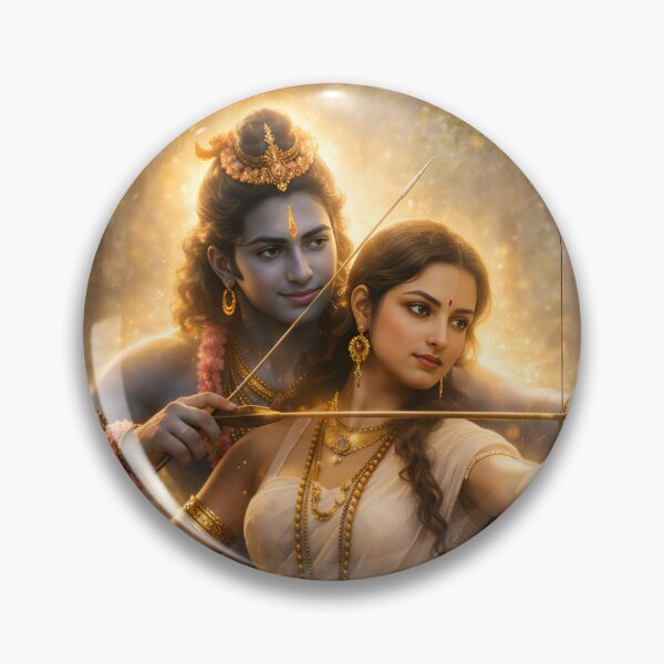 Item preview, Lord Rama and Sita designed and sold by Sacredvision.