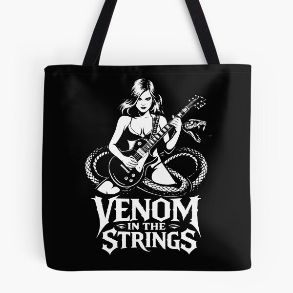 Item preview, Venom in the Strings (black) designed and sold by After Nightmare.
