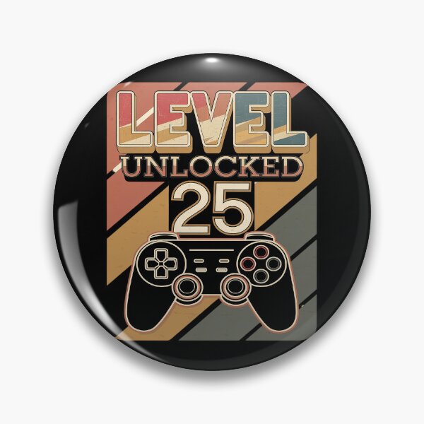 Artikelvorschau, Level 25 freigeschaltet – Videospieler feiert 25. Geburtstag entworfen und verkauft von joyouartArt.