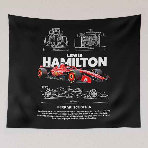 Item preview, Hamilton In Red Ferrari Era Begins  designed and sold by REESECOULT.