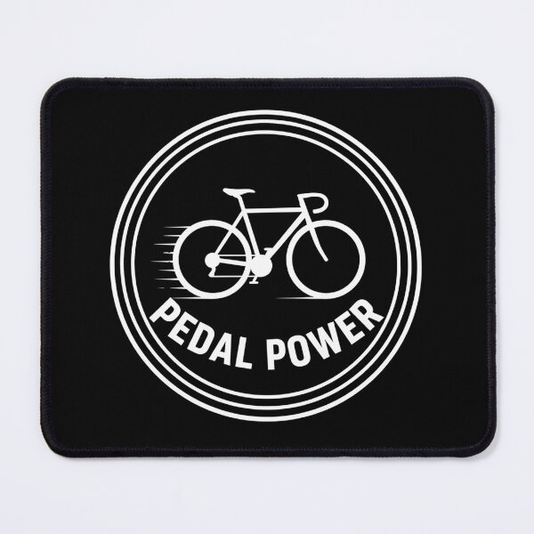 Item preview, PEDAL POWER bicycle rider bicycle lover bicycle enthusiast exercise sports athletic designed and sold by Jt41.
