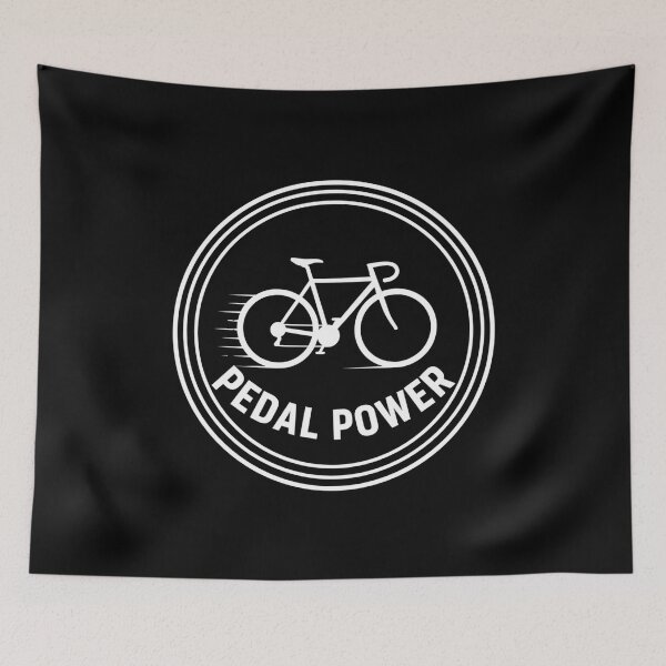 Item preview, PEDAL POWER bicycle rider bicycle lover bicycle enthusiast exercise sports athletic designed and sold by Jt41.