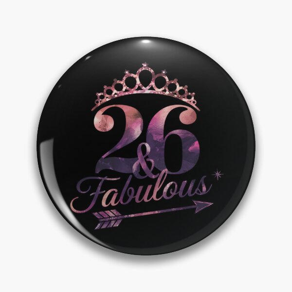 Item preview, Women 26 Years Old And Fabulous Happy 26th Birthday  designed and sold by joyouartArt.