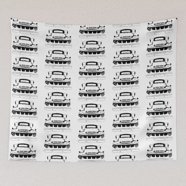 Item preview, Studebaker Transtar 1950s American classic truck monoblock black designed and sold by soitwouldseem.