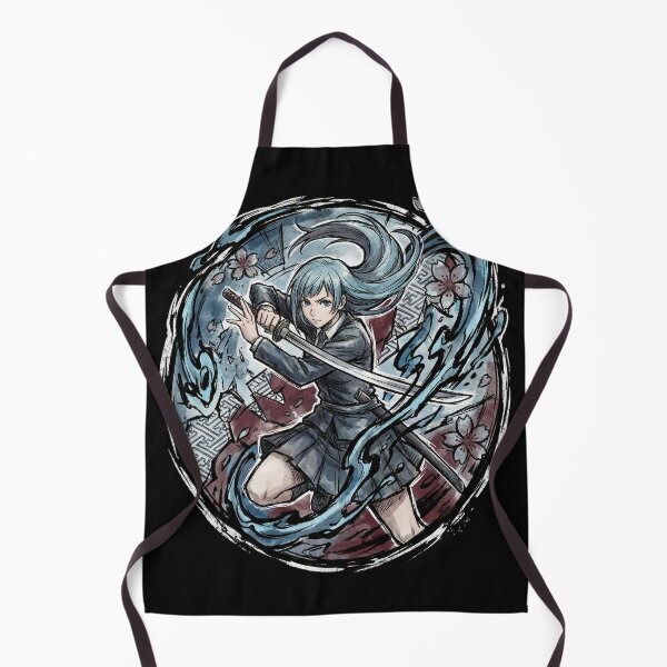 Item preview, Blue Haired Clumsy Swordswoman Sorcerer Student Mech Crush Inspired by Dark Anime Manga Fan Art Aesthetic designed and sold by Senpaiwaves.