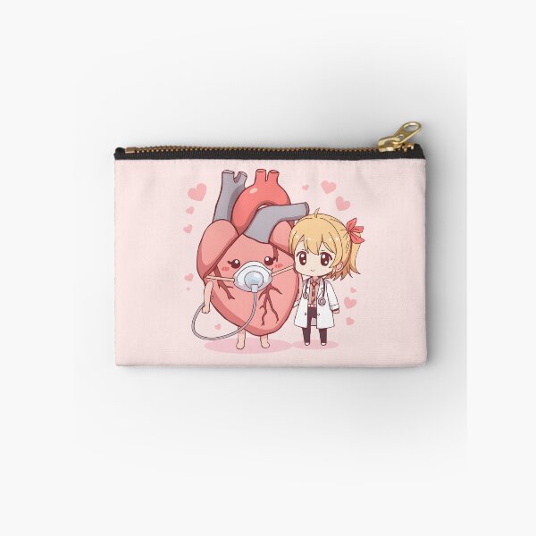 Item preview, I Give My Heart to a Cardiologist - Cute Chibi Medical Valentine designed and sold by HeavenStyleArt.